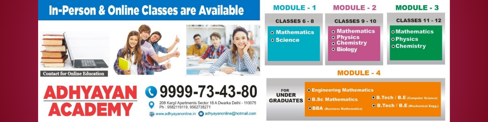 Adhyayan Academy - Best in Dwarka & Delhi